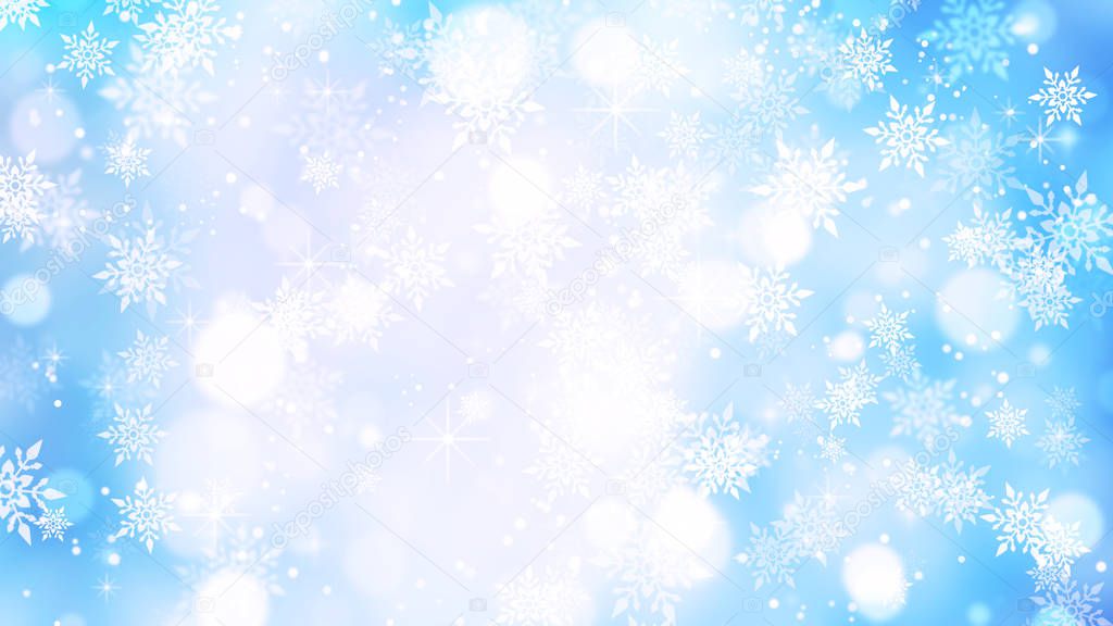 siver Abstract Christmas Background