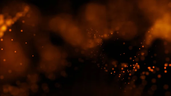 Soyut parçacık bokeh arka plan