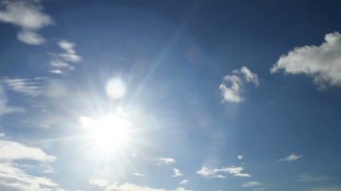 Güzel dramatik gökyüzünün zamanı