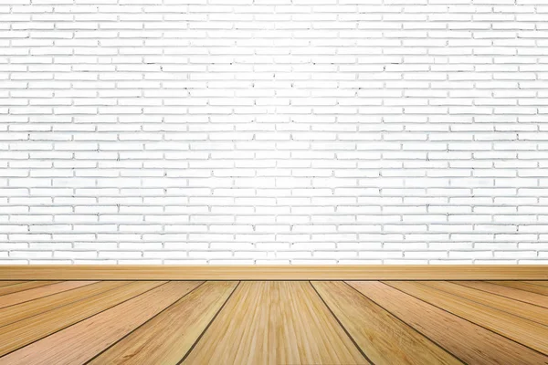 Chambre Intérieure Vide Avec Texture Murale Ciment Blanc Motif Plancher — Photo