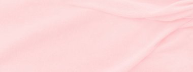 Soyut pembe kumaş dokusu arka planı. panorama resmi