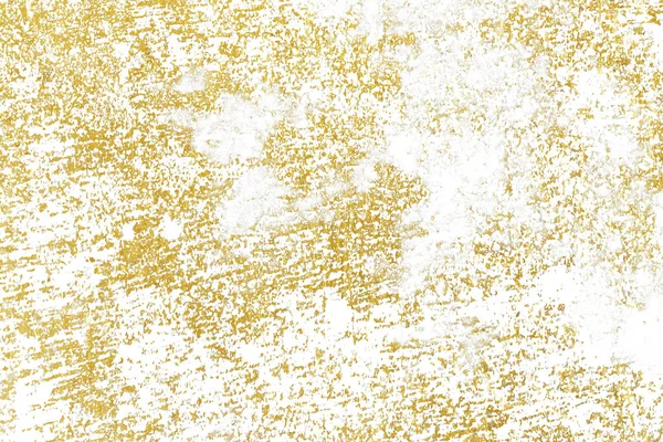 Gold splashes Texture. Brush stroke design element. Grunge golden background pattern of cracks, scuffs, chips, stains, ink spots, lines