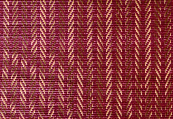 Abstrait Une Texture Motif Matière Textile Col Rouge Jaune — Photo