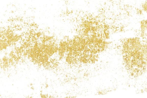 Element Projektu Pociągnięcia Pędzla Złoty Akwarela Tekstury Farba Plama Abstrakcyjna — Zdjęcie stockowe