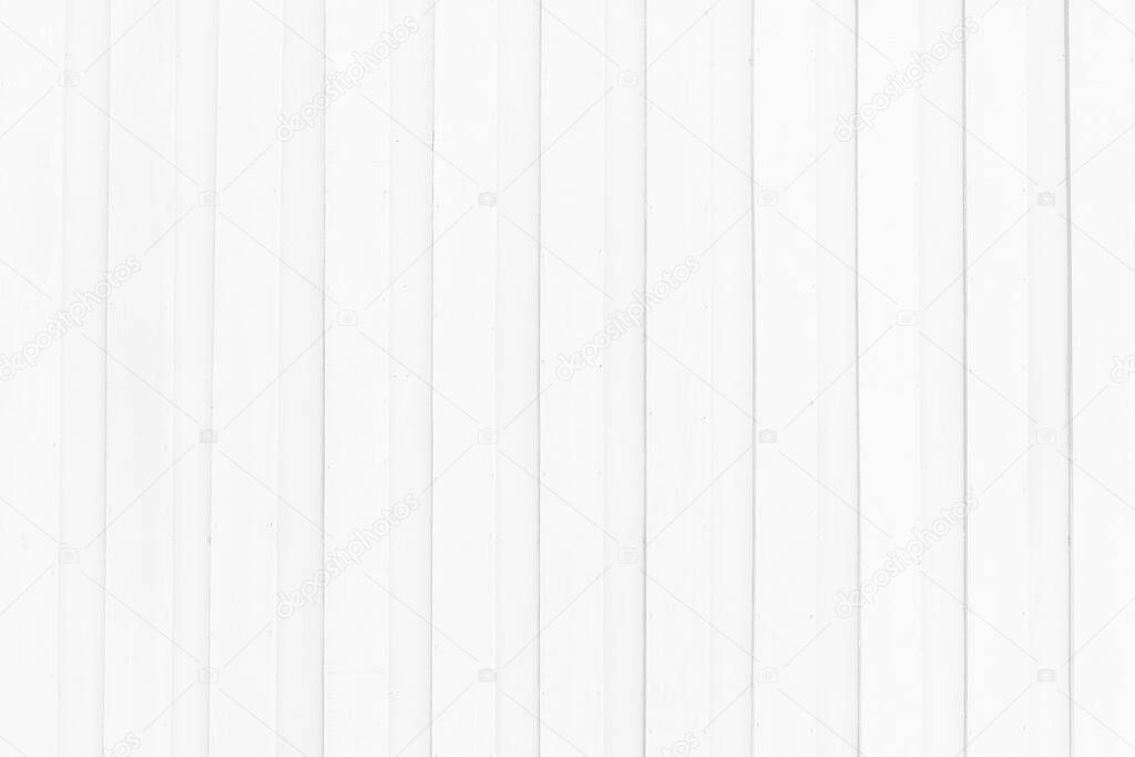 white wood pattern and texture for background. Abstract wooden vertical