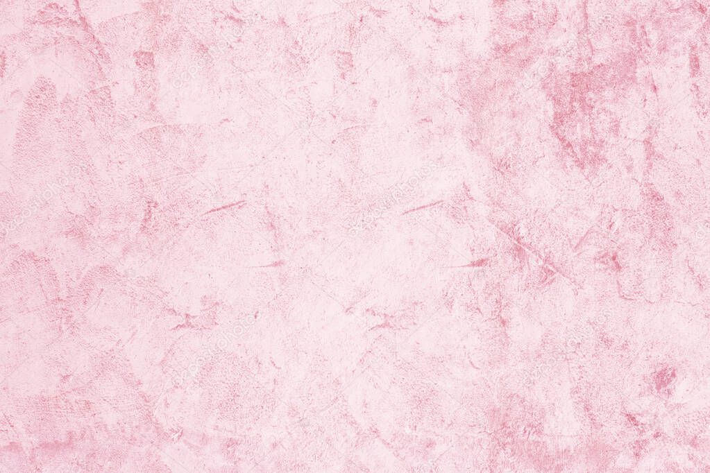 Pink of cement wall texture background.