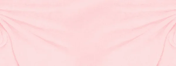 Abstract Roze Stof Textuur Achtergrond Panorama Beeld — Stockfoto