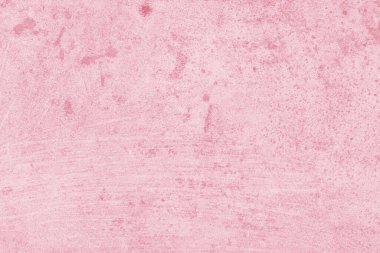 Açık pembe alçı desenli arka plan. Soyut boyanmış beton duvar yüzeyi.
