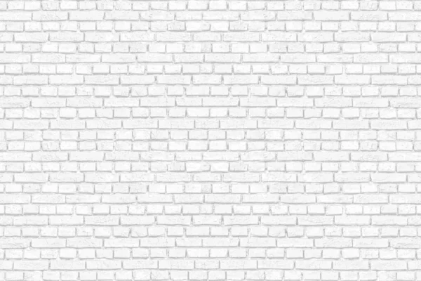 Old White Brick Wall Texture Background Abstract Brickwork Surface Decor — Stock Photo, Image