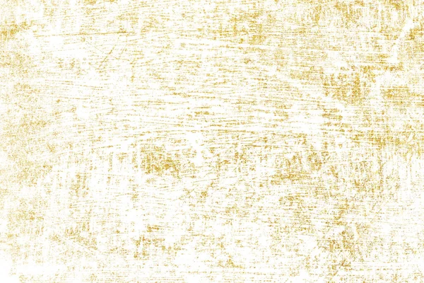 Grunge Texture Dorée Sur Fond Blanc Croquis Surface Pour Créer — Photo