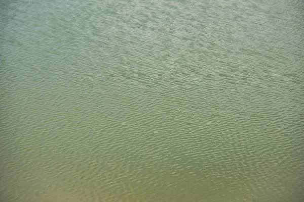 오후에 잔물결이 호수에 — 스톡 사진