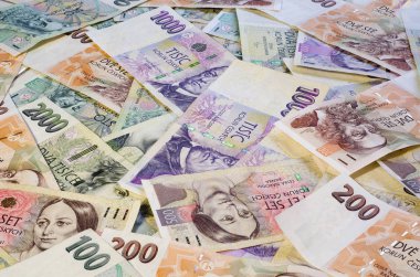 4'ü düzensizce farklı mezheplerin Çek kron yaymak