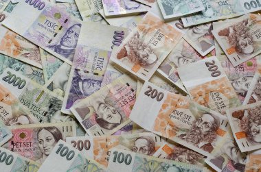 Farklı mezheplerin Çek kron düzensizce 3 yayılır