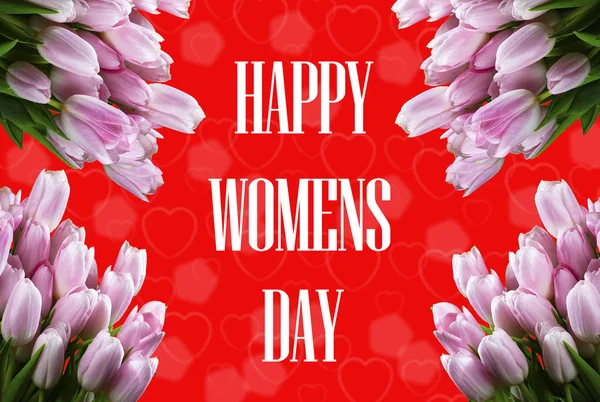 Happy International Women Day — Stockfoto