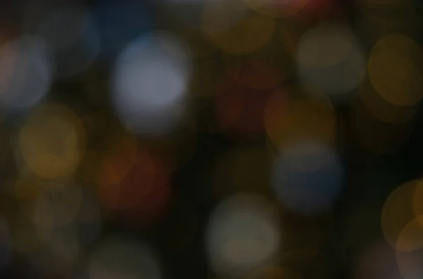 Sfondo di luci colorate defocus bokeh — Foto Stock