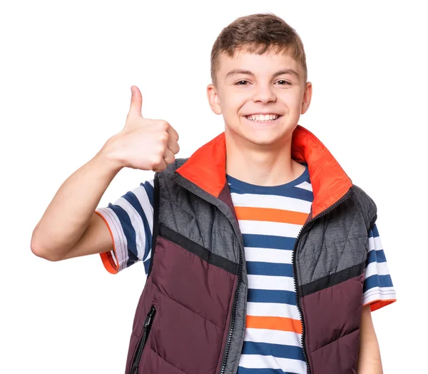 Portrait of teen boy — Stock Photo, Image