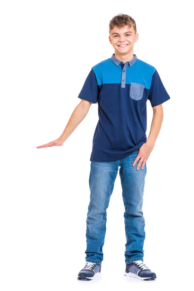 Full length portrait of boy — Stock Photo, Image