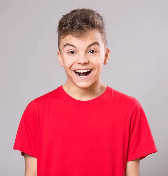 Portrait of teen boy — Stock Photo, Image