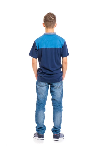 Retrato de comprimento total do menino — Fotografia de Stock