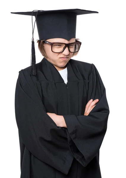 Graduate teen girl student — Stock Photo, Image