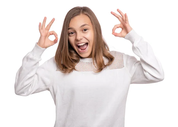 Portrait of teen girl — Stock Photo, Image