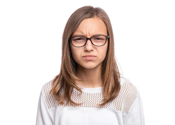 Retrato de menina adolescente — Fotografia de Stock