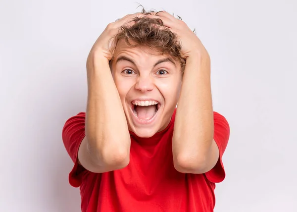 Emociones y signos de niño — Foto de Stock