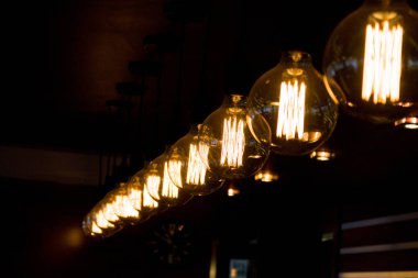 iç kavramı - lüks güzel retro edison ışık lamba dekor dekorasyon