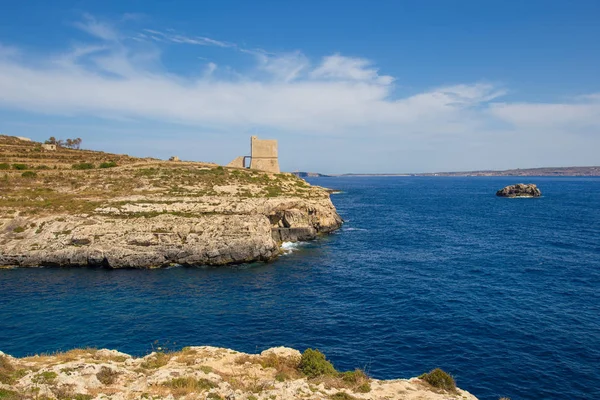 View from Al-Kantra restaurant, Gozo, Malta, Europe