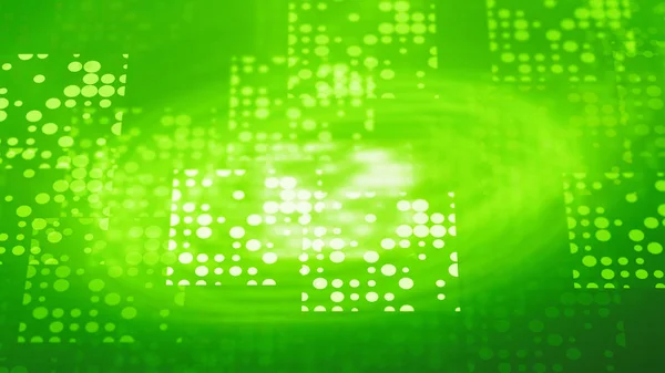 Green business network template, computer generated abstract background, 3D rendering