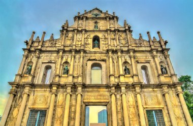 St. Pauls, yerlerinden Macau kalıntıları. Çin