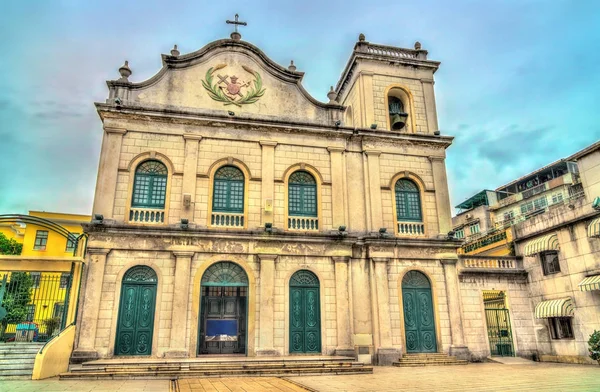 Igreja de São Lázaro em Macau, China — Fotografia de Stock