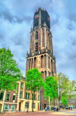 Görünümü, Dom Tower Utrecht, Hollanda