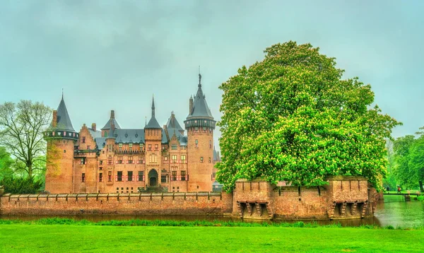 Castillo De Haar cerca de Utrecht, Países Bajos —  Fotos de Stock
