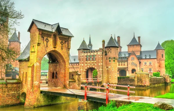 Castillo De Haar cerca de Utrecht, Países Bajos —  Fotos de Stock