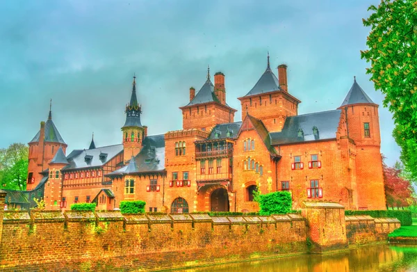 Castelo De Haar perto de Utrecht, Países Baixos — Fotografia de Stock