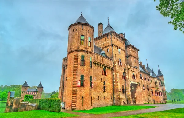 De haar castle bei utrecht, niederland — Stockfoto