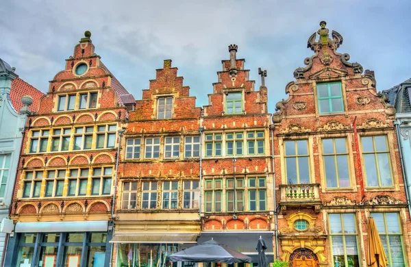 Traditional houses in the old town of Ghent, Belgium — Stock Photo, Image