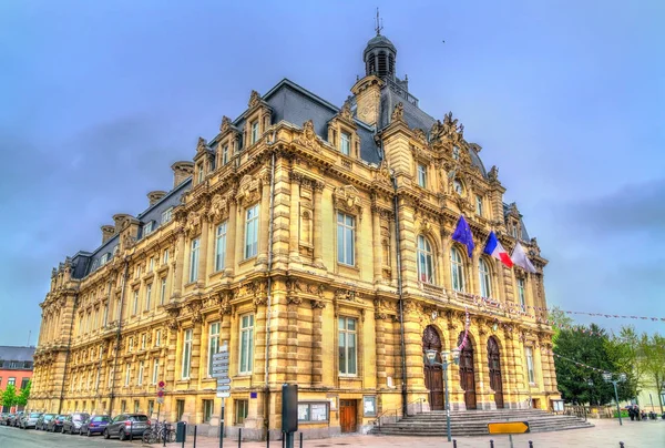 Stadhuis Van Tourcoing Een Stad Buurt Van Lille Het Departement — Stockfoto