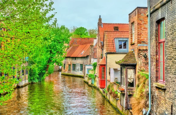 Traditional houses in Bruges, Belgium — Stock Photo, Image