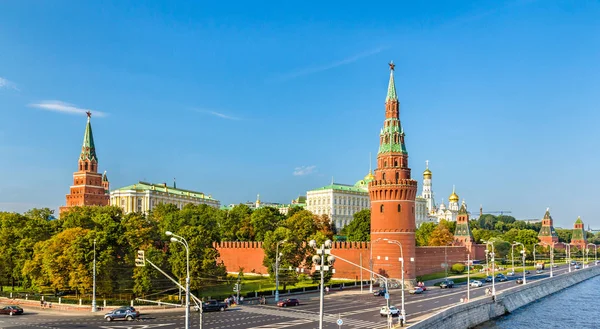 莫斯科克里姆林宫-俄罗斯全景图 — 图库照片