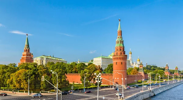 Panorama av Moskva Kreml - Russland – stockfoto