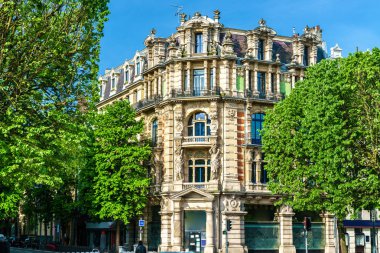 Lille, Fransa eski şehirde geleneksel yapılar