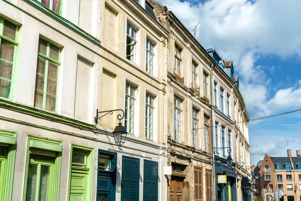 Traditional buildings in the old town on Lille, France — Stock Photo, Image