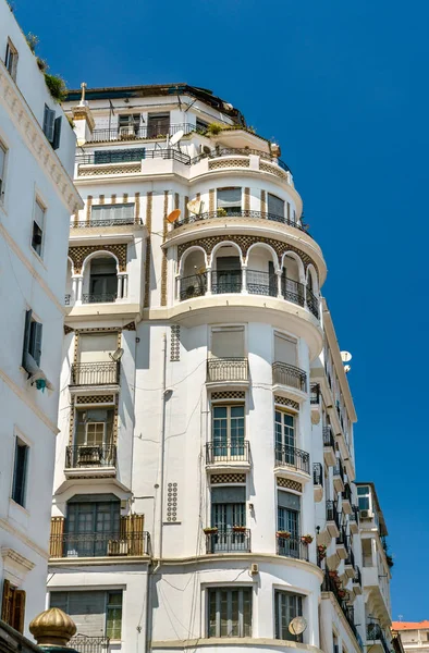 French Colonial Architecture in Algiers, Algeria — Stock Photo, Image