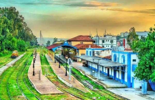 Konstantins tåg station i Algeriet — Stockfoto