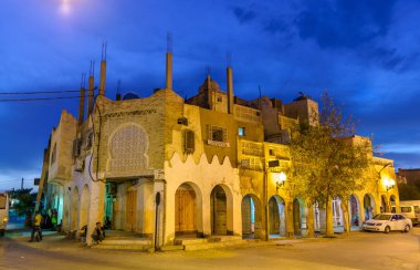 Touggourt, Cezayir'de tipik binalar