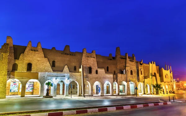 Typische Gebäude in Touggourt, Algerien — Stockfoto