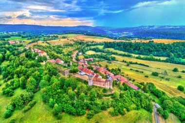 Chateau de Belvoir, Fransa'nın Doubs bölümünde bir ortaçağ kalesi