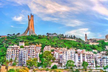 Şehitler Anıtı kahramanlar için Cezayir bağımsızlık savaşı sırasında öldürdü. Algiers